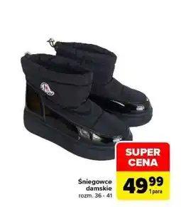 Carrefour Śniegowce damskie oferta