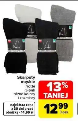 Carrefour Skarpety męskie oferta