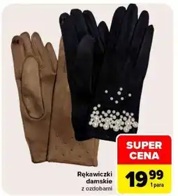 Carrefour Rękawiczki damskie oferta