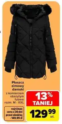 Carrefour Płaszcz zimowy damski oferta