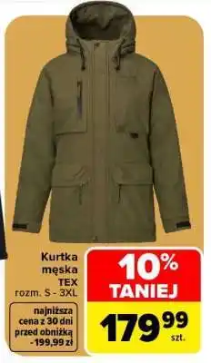 Carrefour Kurtka męska TEX oferta