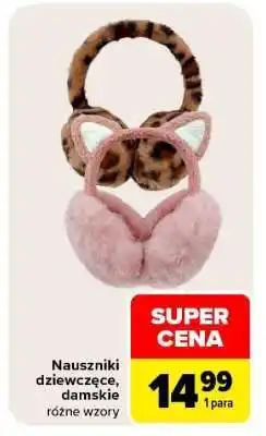Carrefour Nauszniki dziewczęce, damskie oferta