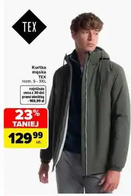 Carrefour Kurtka męska TEX oferta