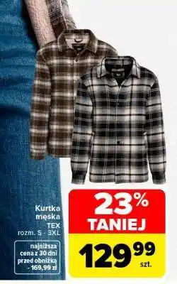 Carrefour Kurtka męska TEX oferta