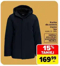 Carrefour Kurtka dla seniora męska oferta