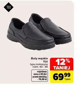 Carrefour Buty męskie oferta