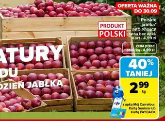 Polskie jabłka RED PRINCE