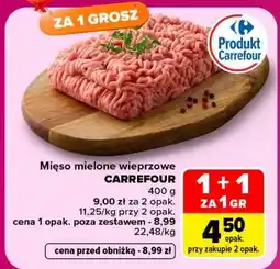 Carrefour MIĘSO MIELONE WIEPRZOWE oferta