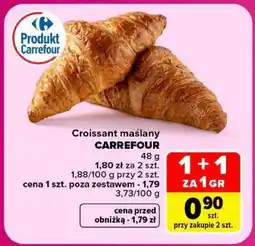 Carrefour Croissant maślany oferta