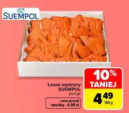 Carrefour Łosoś wędzony SUEMPOL oferta