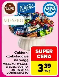 Carrefour Cukierki czekoladowe na wagę oferta