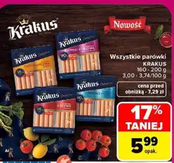 Carrefour Wszystkie parówki KRAKUS oferta