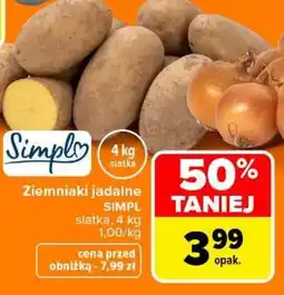 Carrefour Ziemniaki jadalne oferta