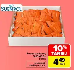 Carrefour Łosoś wędzony SUEMPOL oferta