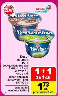 Carrefour Deser Belriso Zott oferta