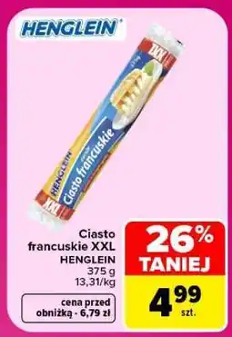 Carrefour Ciasto francuskie XXL oferta