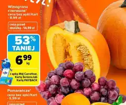 Carrefour Winogrona czerwone oferta