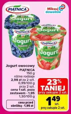 Carrefour Jogurt owocowy oferta