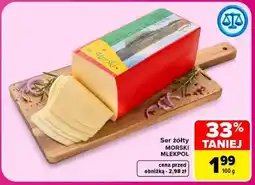 Carrefour Ser żółty MORSKI MLEKPOL oferta