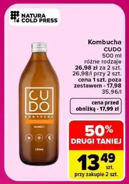 Carrefour Kombucha CUDO oferta