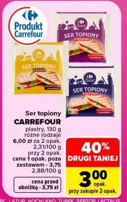 Carrefour Ser topiony CARREFOUR oferta