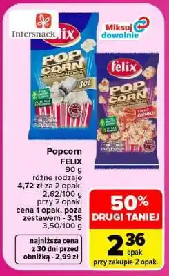 Carrefour Popcorn Felix oferta
