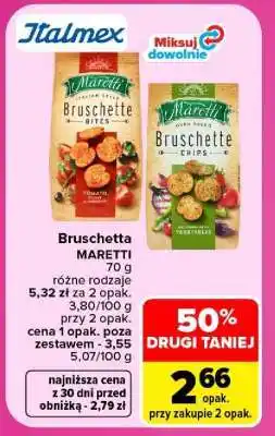 Carrefour Bruschetta Maretti oferta