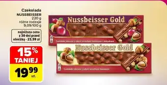 Carrefour Czekolada Nussbeisser oferta