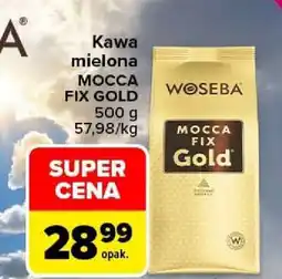 Carrefour WOSEBA Mocca Fix Gold oferta