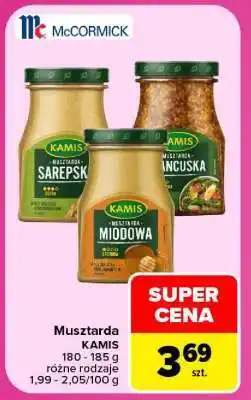 Carrefour Musztarda KAMIS oferta