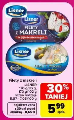 Carrefour Filety z makreli oferta