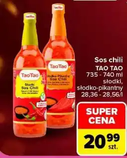 Carrefour Sos chili TAO TAO oferta