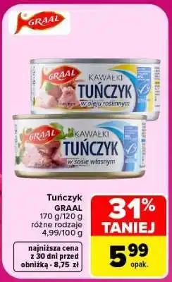 Carrefour Tuńczyk Graal oferta