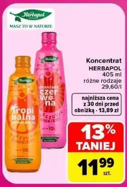 Carrefour Koncentrat Herbapol oferta