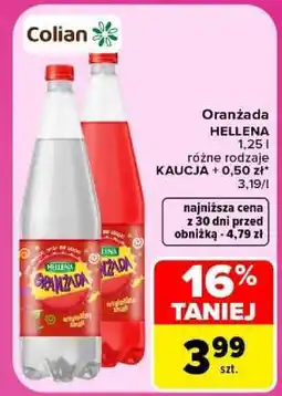 Carrefour Oranżada Hellena oferta