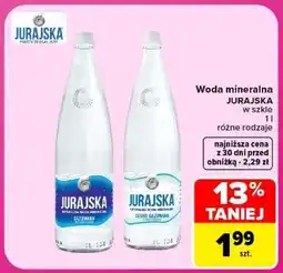 Carrefour Woda mineralna Jurajska oferta