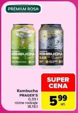 Carrefour Kombucha PRAGER'S oferta