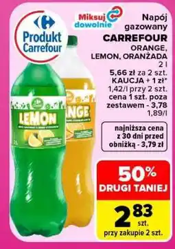 Carrefour CARREFOUR ORANGE, LEMON, ORANŻADA oferta