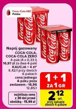 Carrefour Coca-Cola Coca-Cola Zero oferta