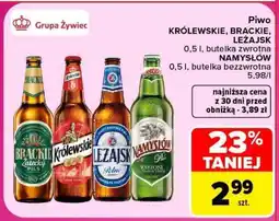 Carrefour Piwo KRÓLEWSKIE, BRACKIE, LEŻAJSK oferta