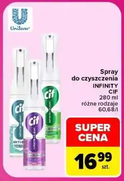 Carrefour Spray do czyszczenia INFINITY CIF oferta