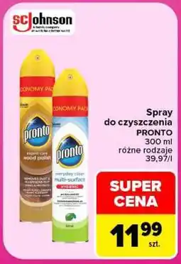 Carrefour Spray do czyszczenia PRONTO oferta