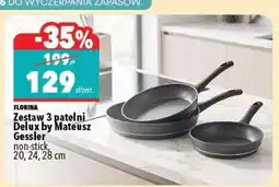 Biedronka Zestaw 3 patelni Delux by Mateusz Gessler oferta