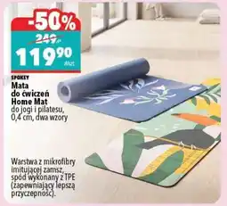 Biedronka Mata do ćwiczeń Home Mat oferta