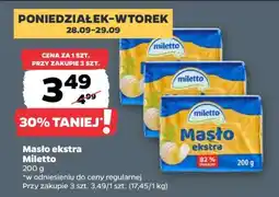 Netto Masło ekstra Miletto oferta