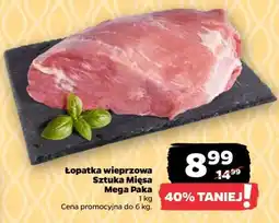 Netto Łopatka wieprzowa Sztuka Mięsa Mega Paka oferta