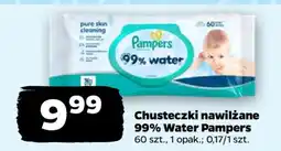 Netto Chusteczki nawilżane 99% Water Pampers oferta