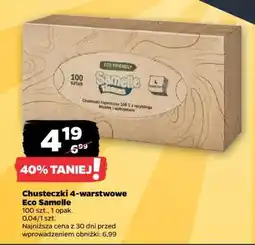 Netto Chusteczki 4-warstwowe Eco Samelle oferta