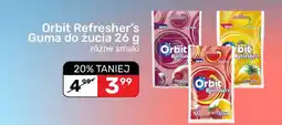 Biedronka Orbit Refresher's Guma do żucia 26 g oferta