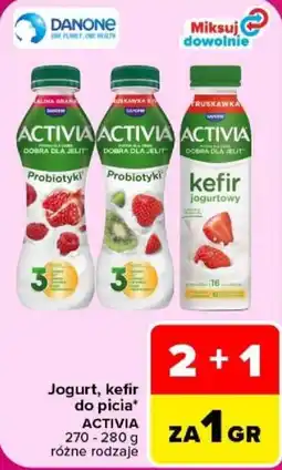 Carrefour Jogurt, kefir do picia ACTIVIA oferta